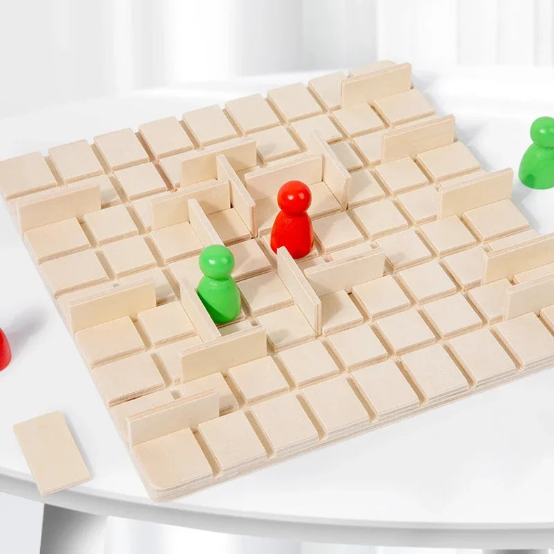 Wooden Step By Step Boa Family Strategy Game
