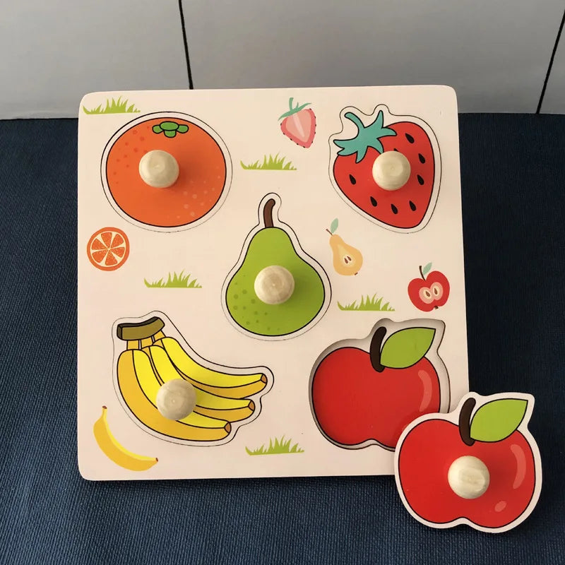 1pcsChildren's Hand Scratch Board 3D Puzzle