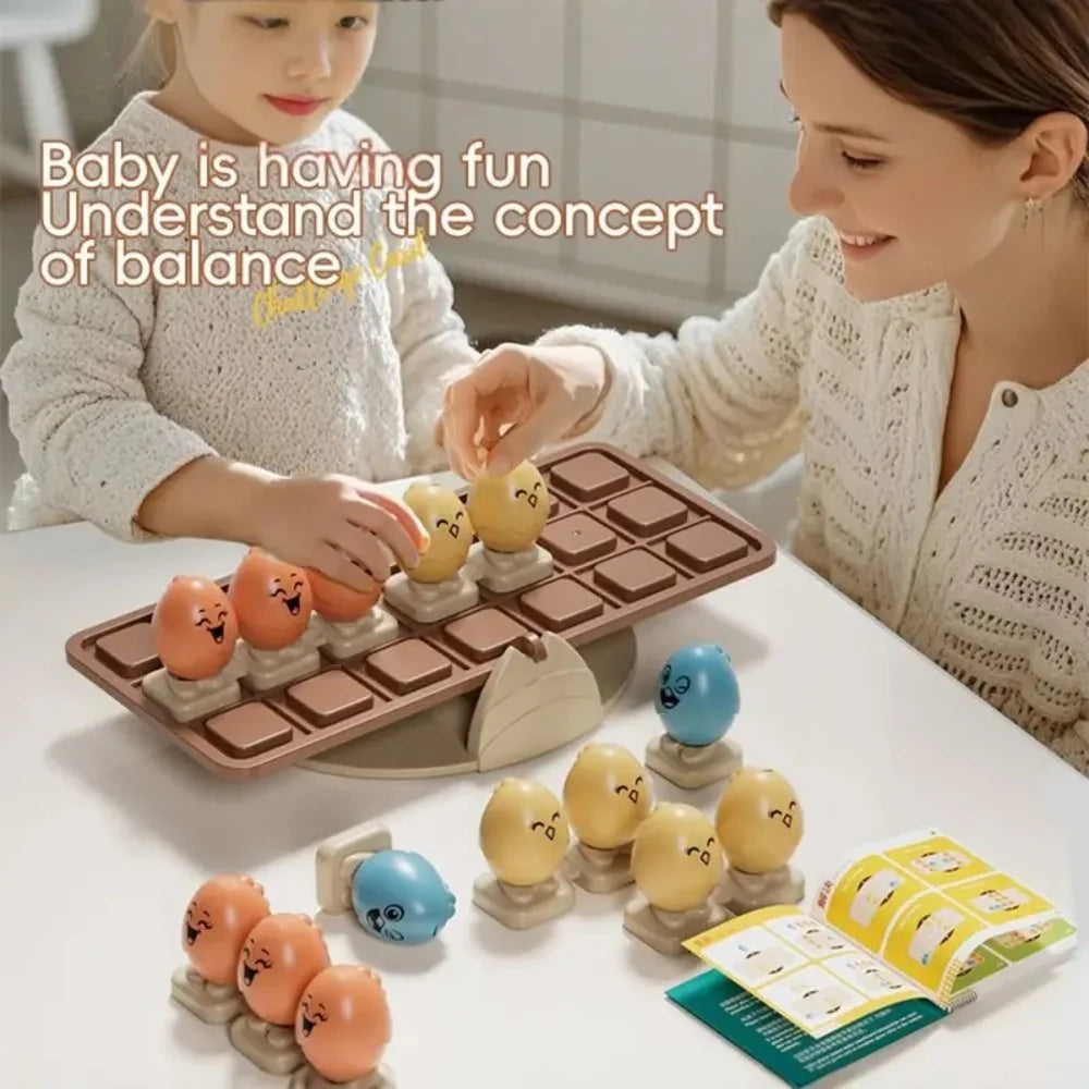 STEM Egg Balance Game Toys,Enhancing Logical