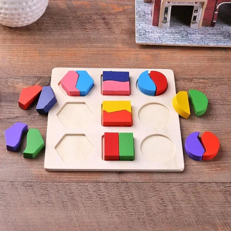 Wooden Puzzle Kids Montessori Alphabet