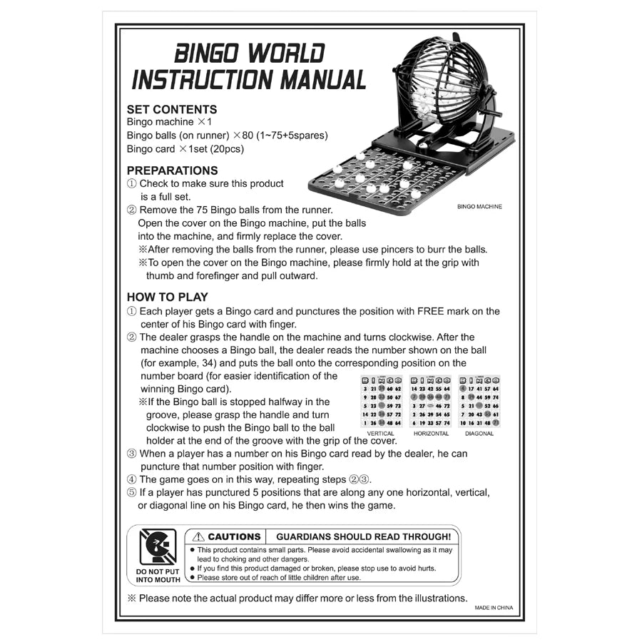 Bingo Lottery Machine Cage Lottery for Bingo