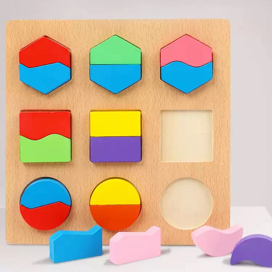 Wooden Puzzle Kids Montessori Alphabet