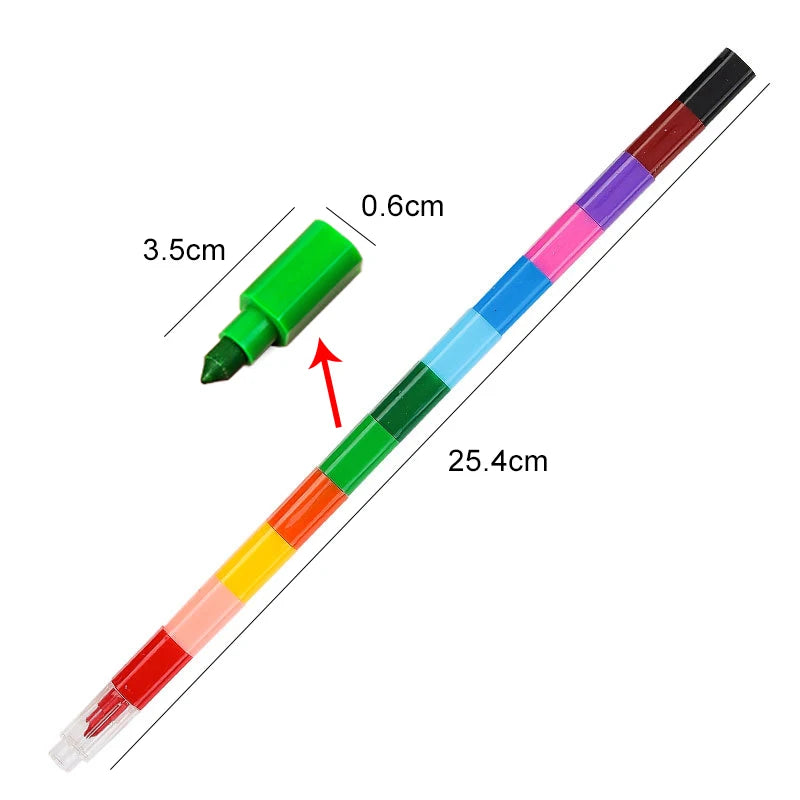 DIY Colored Graffiti Bags Crayons Painting Handbag