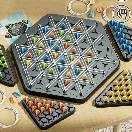 tapple board game Cross border triangle chain
