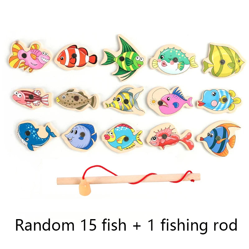 Baby Toys Montessori Wooden Puzzles Children