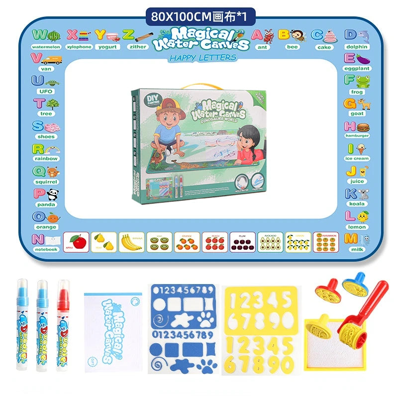 100x80CM Magic Water Drawing Mat Coloring