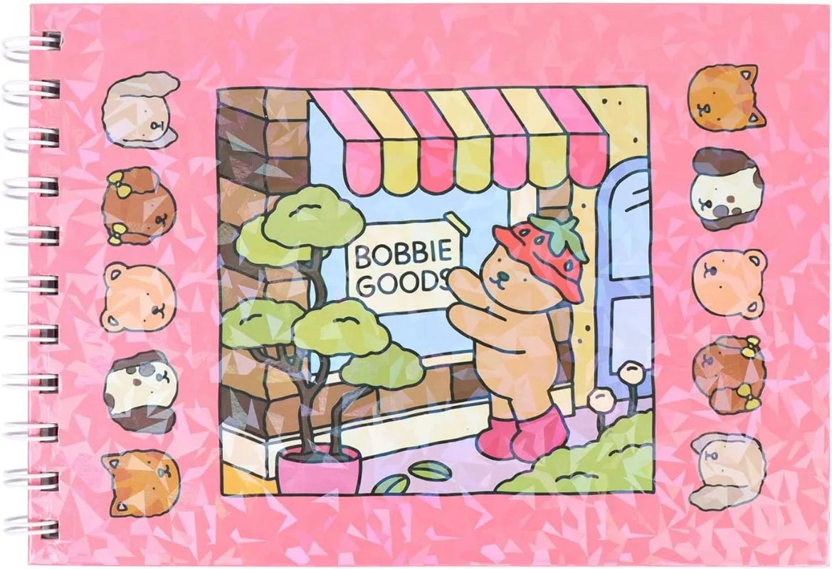 Cute Animal Character Coloring Book Kids