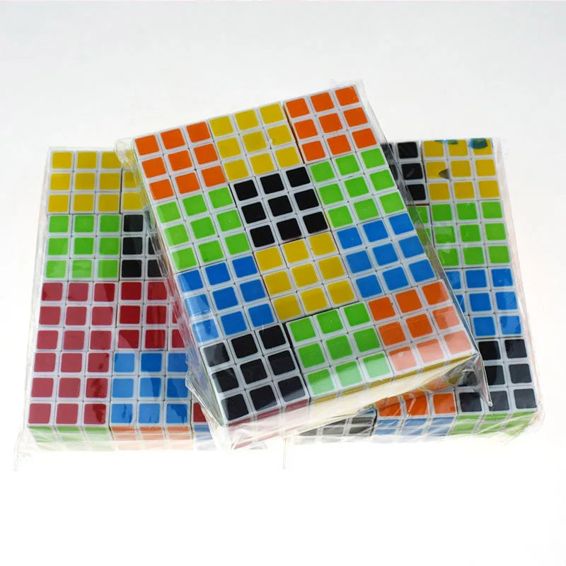 6PCS 3CM Mini Cube Puzzles 3x3x3 Fun Party