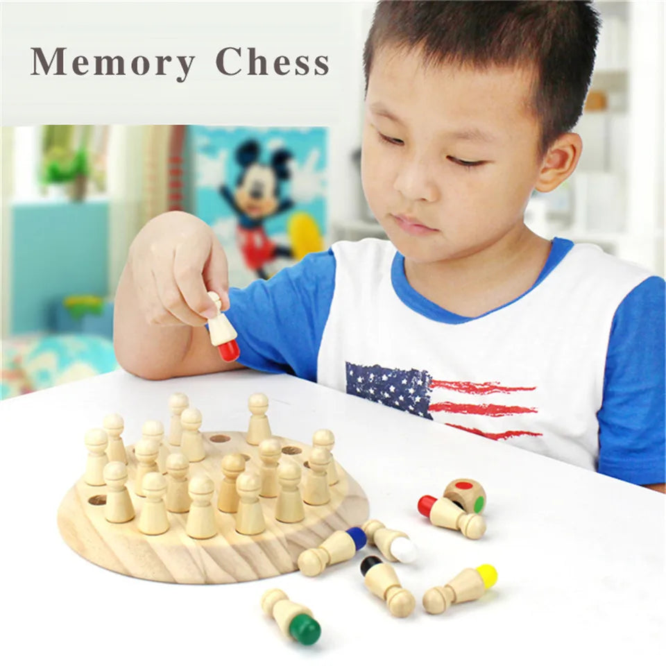 Children Board Game, Memory Chess Game
