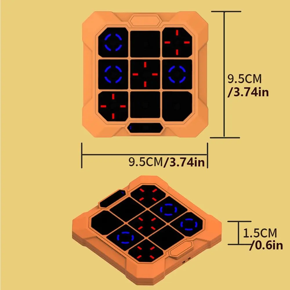 6in 1 TIC-TAC-TOE Bolt Game Intelligent Memory
