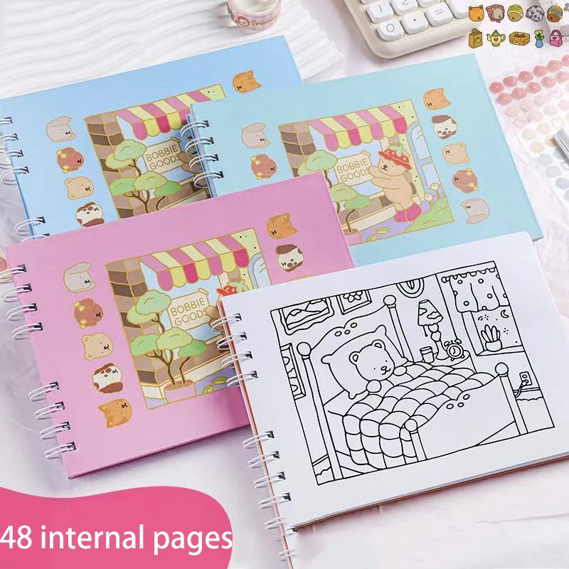 Bobbie Goods Coloring Book Cute and Cozy