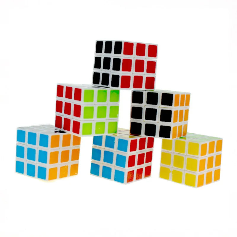 6PCS 3CM Mini Cube Puzzles 3x3x3 Fun Party