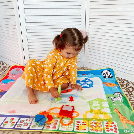 Oversized Magical Water Canvas pens Montessori