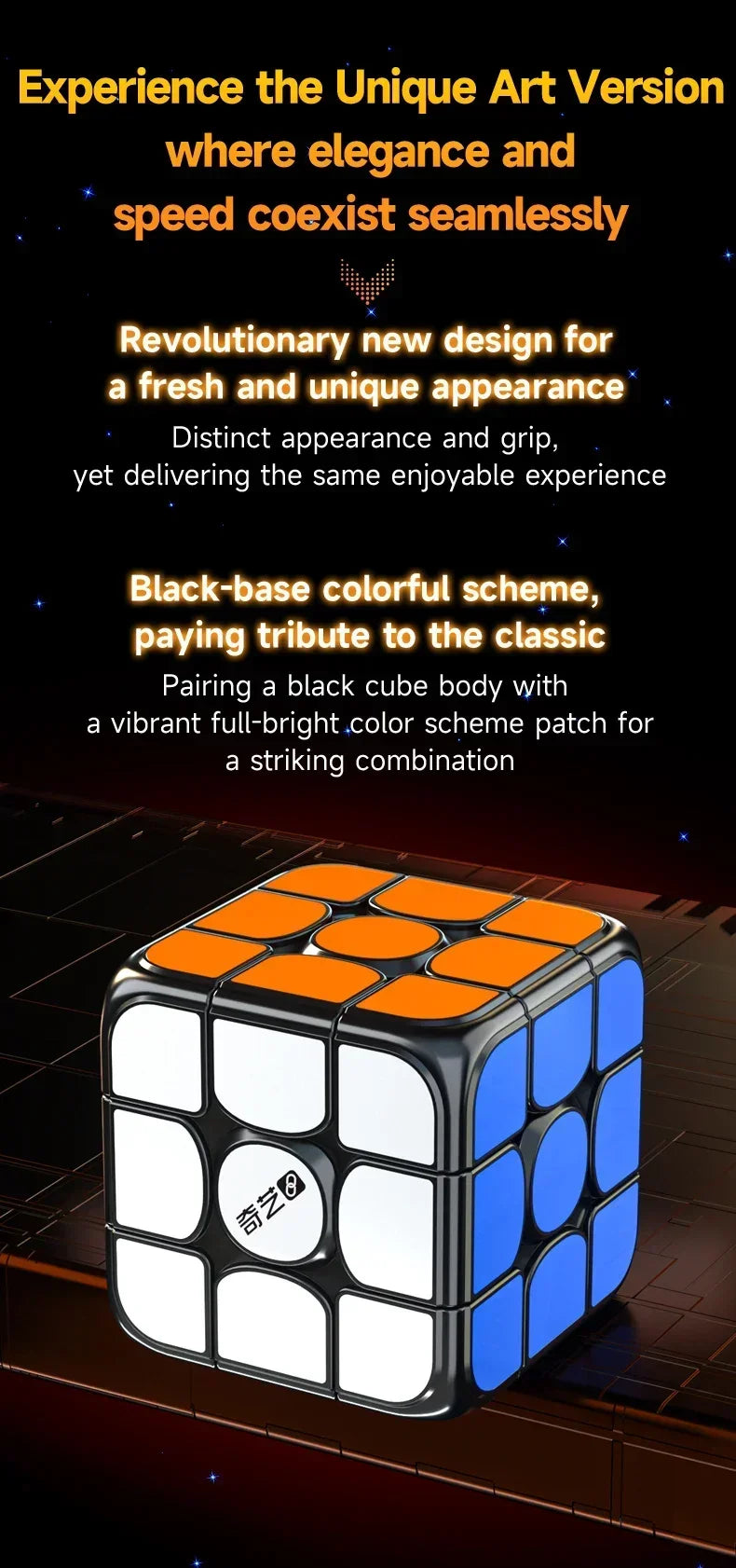 Qiyi Smart Cube 3x3 AI Magnetic Magic Cube