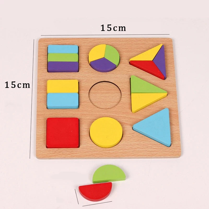 Wooden Puzzle Kids Montessori Alphabet