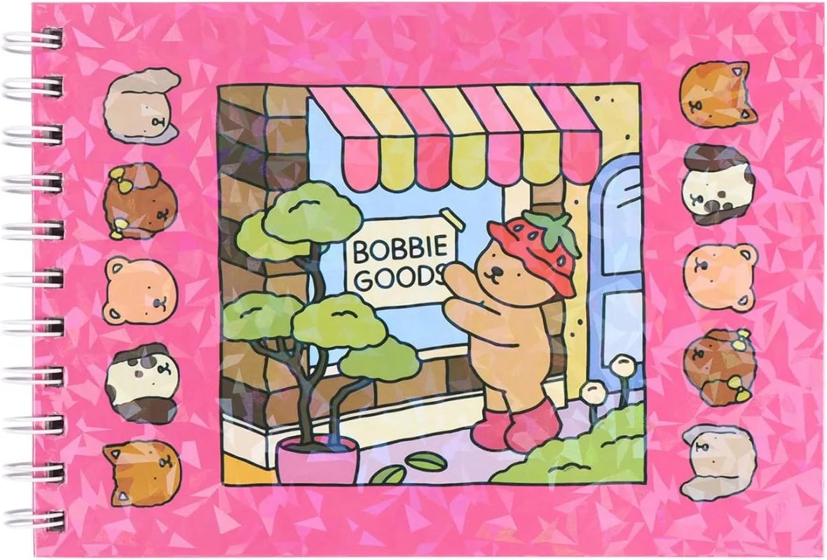 Cute Animal Character Coloring Book Kids