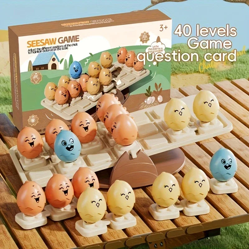 STEM Egg Balance Game Toys,Enhancing Logical