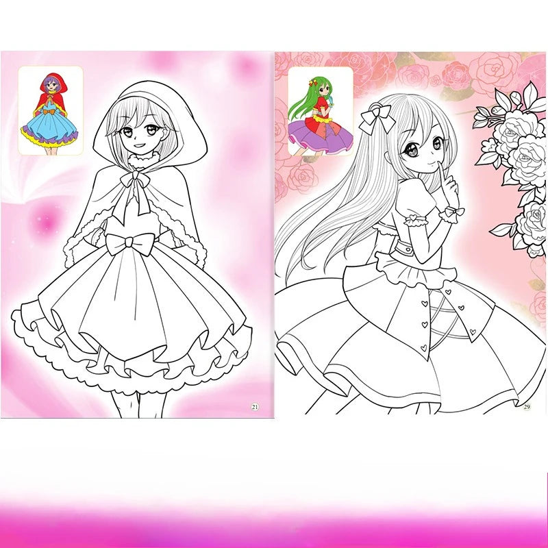 3-6-8-10 Year Old Children's Princess Dress Up