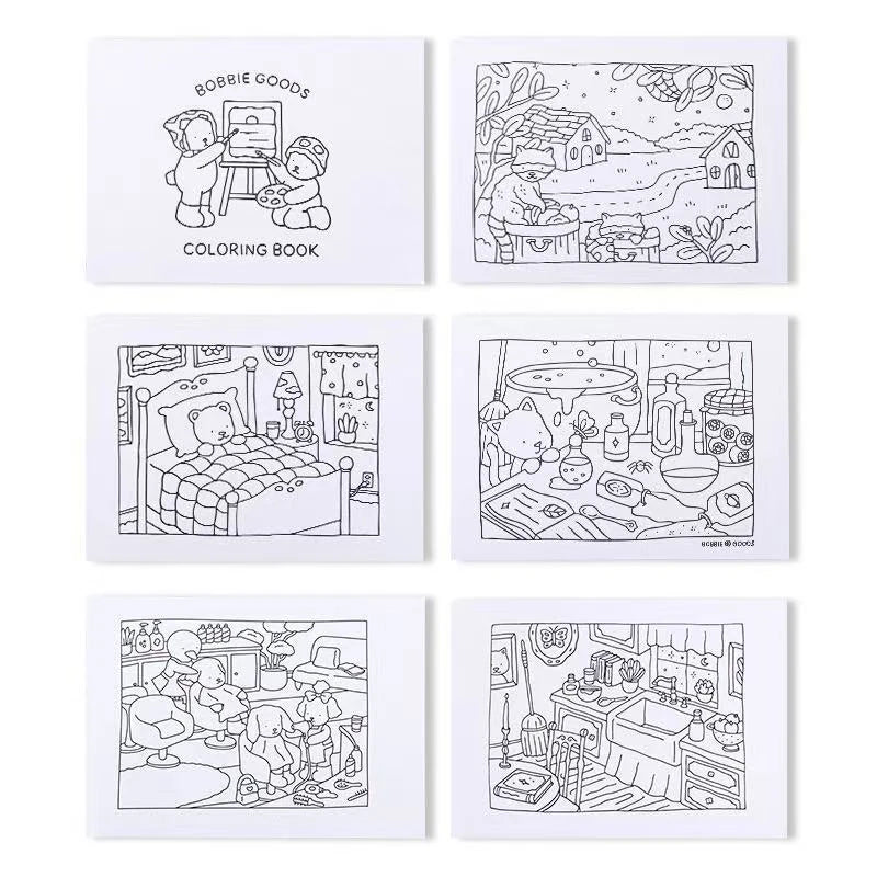 New Coloring Book: BOBBIE GOODS, Creative