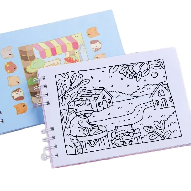 Bobbie Goods Coloring Book Cute and Cozy