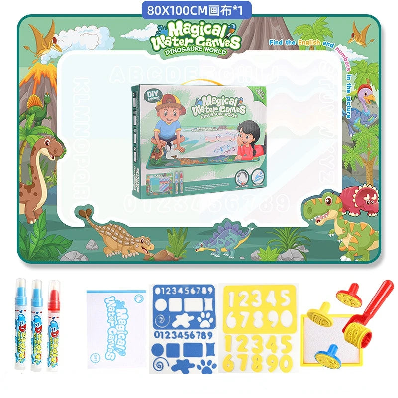100x80CM Magic Water Drawing Mat Coloring