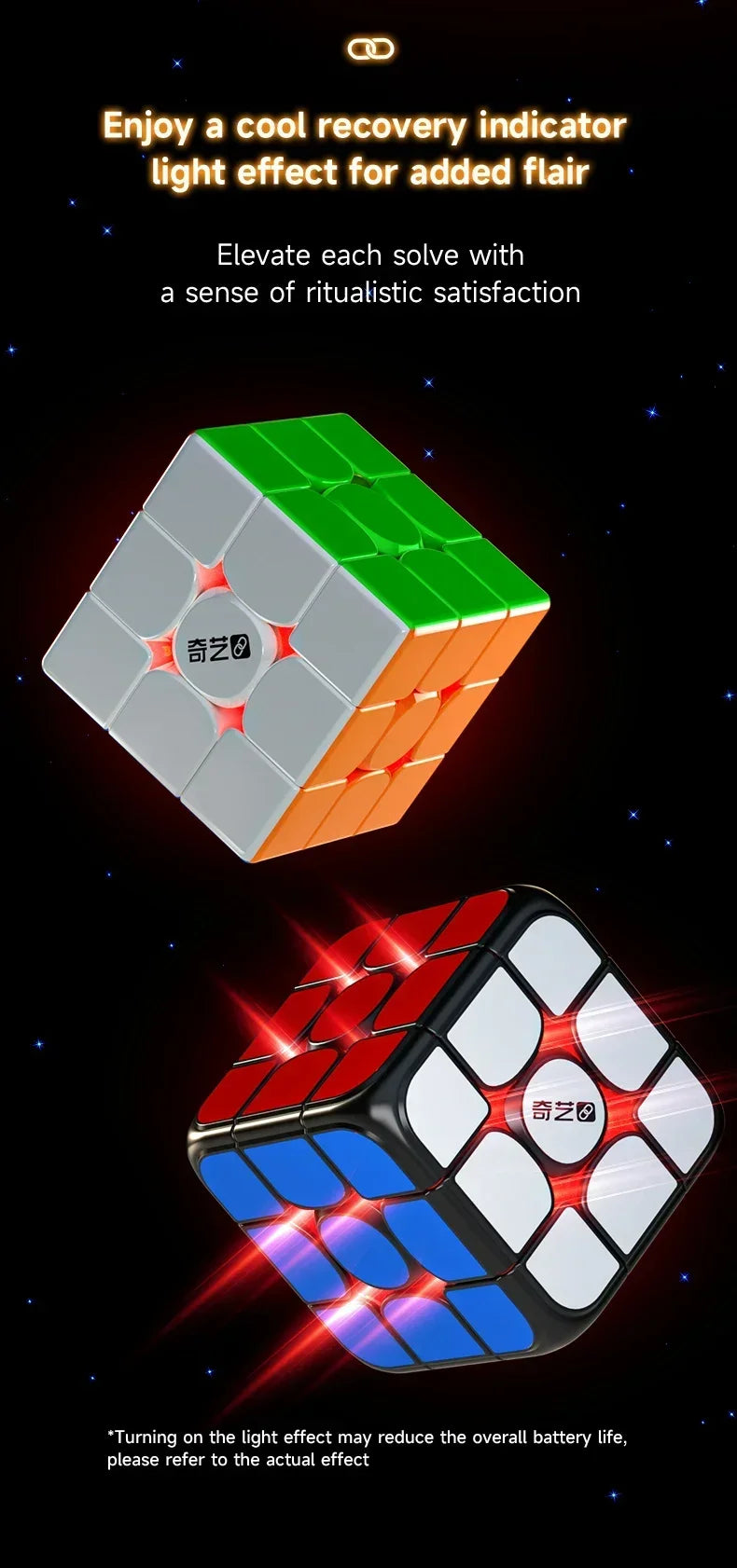 Qiyi Smart Cube 3x3 AI Magnetic Magic Cube