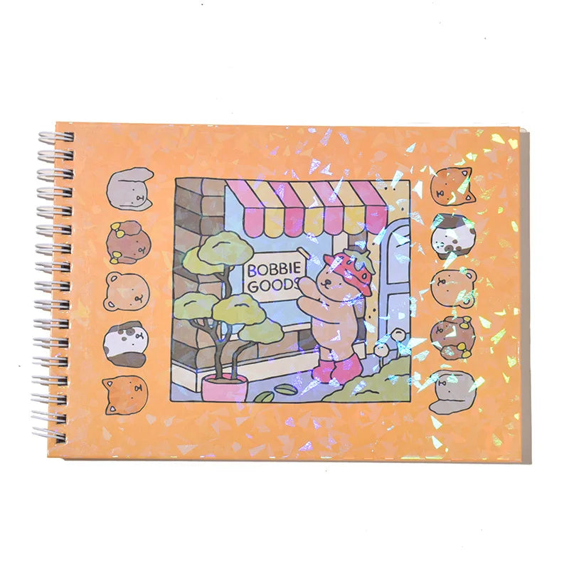 Cute Animal Character Coloring Book Kids