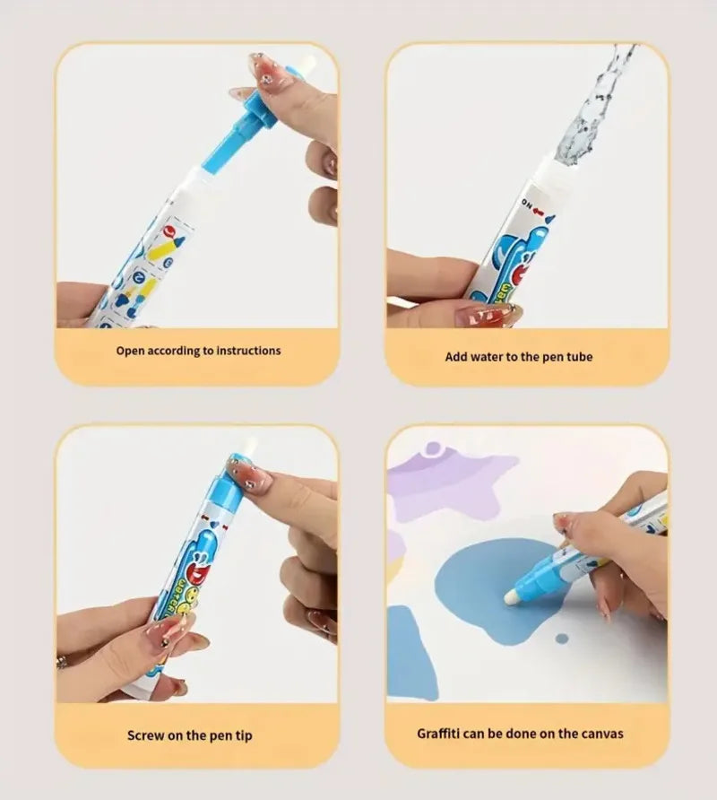 100x80CM Magic Water Drawing Mat Coloring