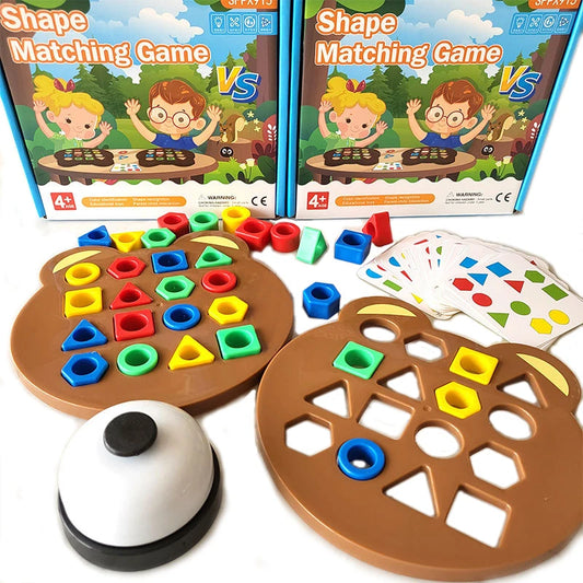 Children Matching Puzzle Toys Colors Geometric