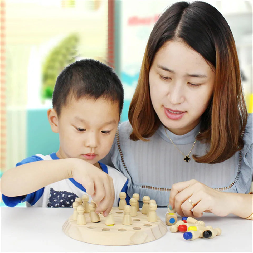 Children Board Game, Memory Chess Game