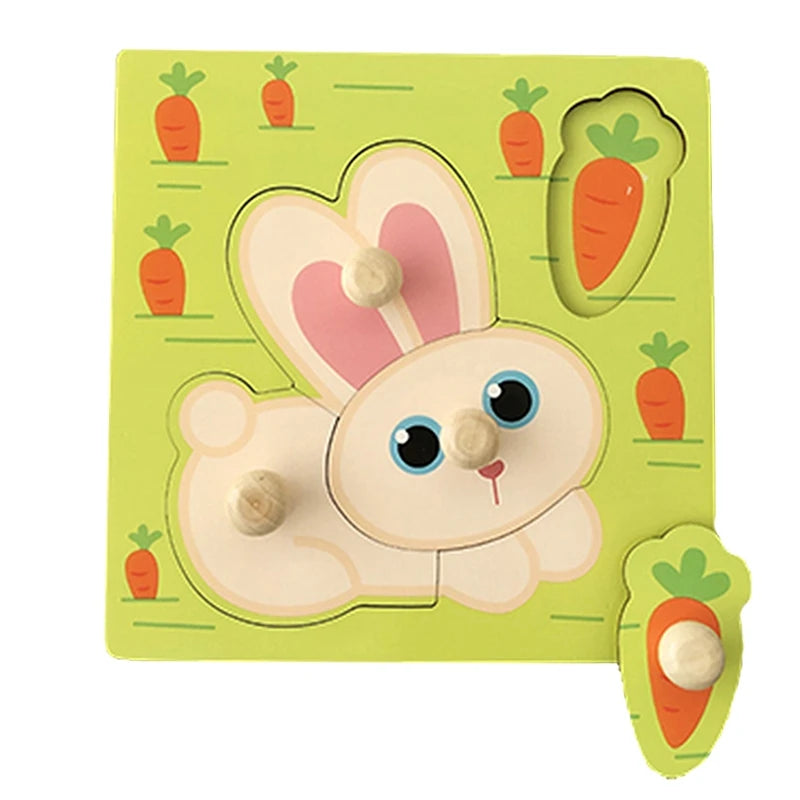 Wooden Puzzle Kids Montessori Alphabet