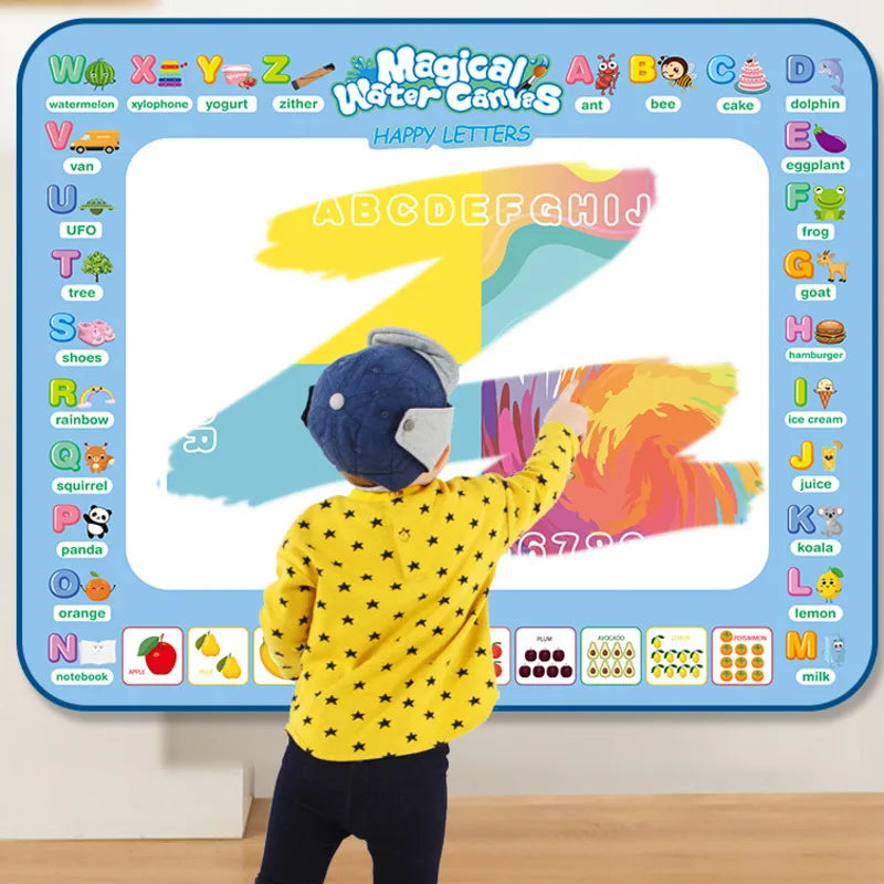 100x80CM Magic Water Drawing Mat Coloring