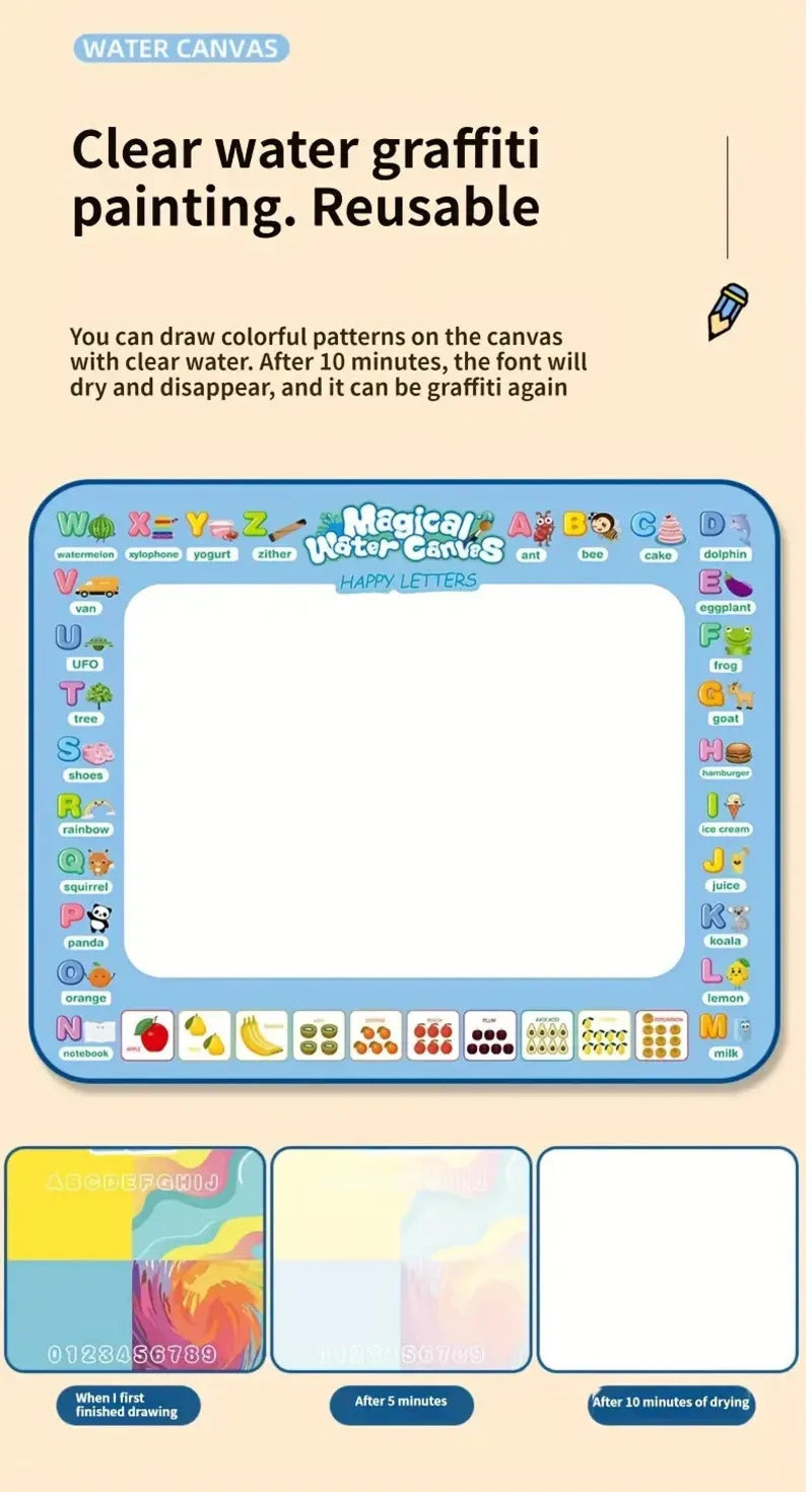 100x80CM Magic Water Drawing Mat Coloring