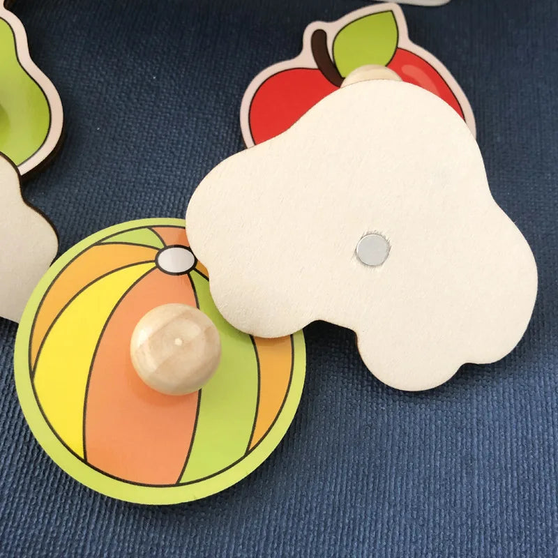 Wooden Puzzle Kids Montessori Alphabet
