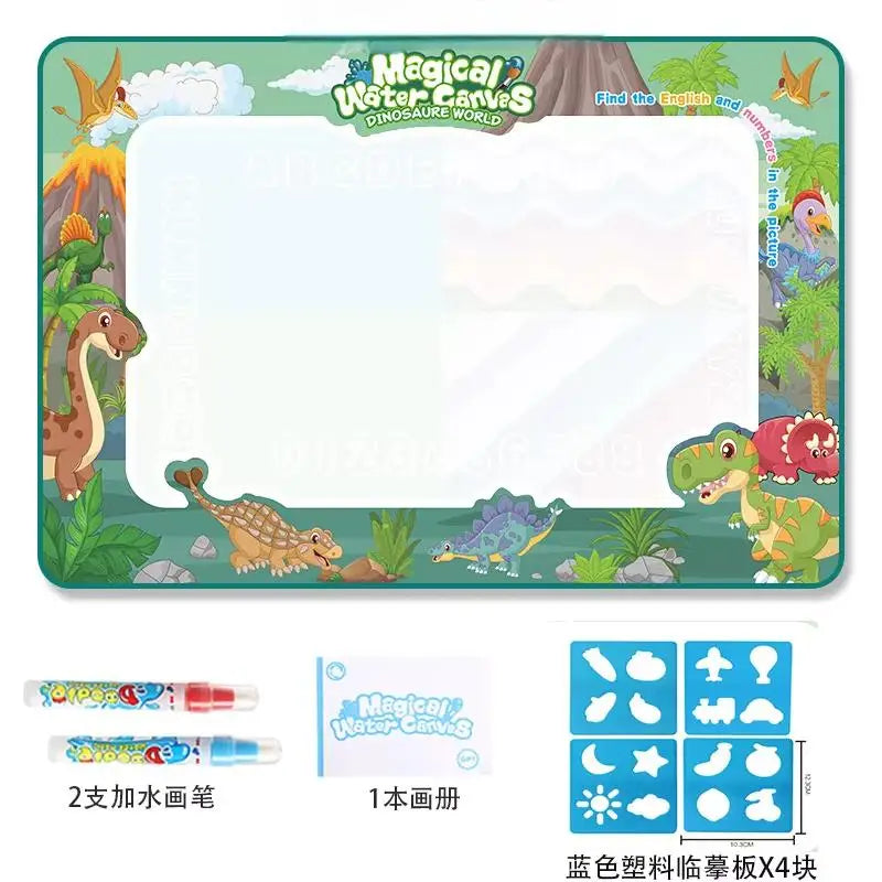 Oversized Magical Water Canvas pens Montessori