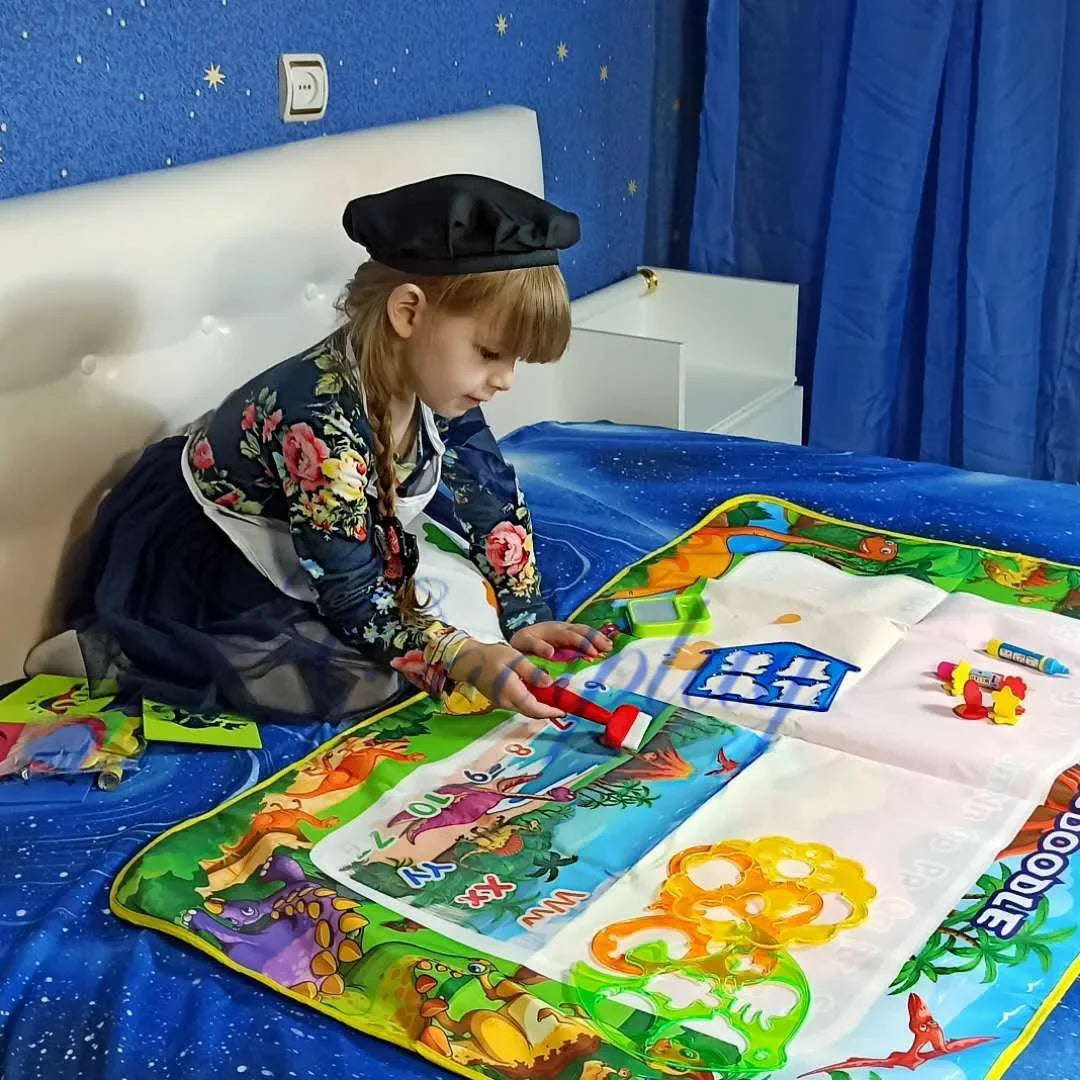 Oversized Magical Water Canvas pens Montessori