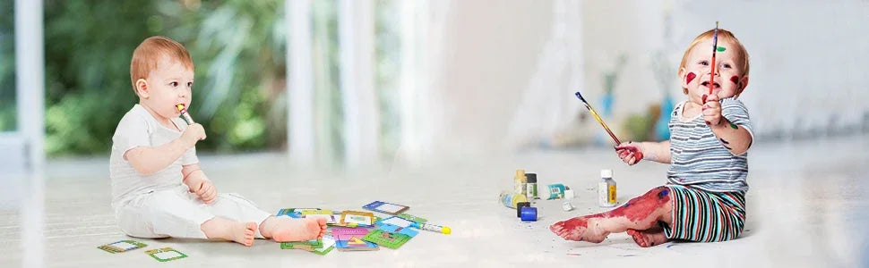 Oversized Magical Water Canvas pens Montessori