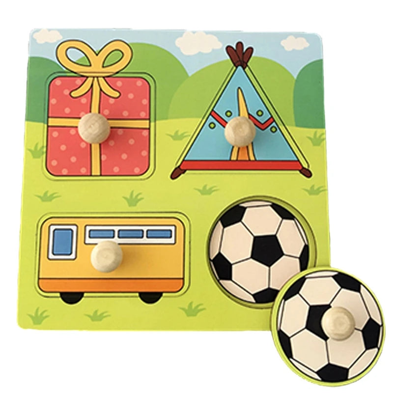 Wooden Puzzle Kids Montessori Alphabet