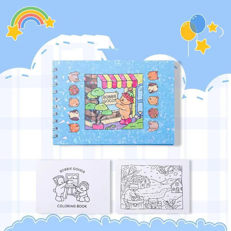 Bobbie Goods Coloring Book Cute and Cozy