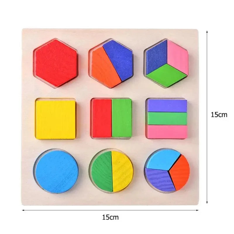 Wooden Puzzle Kids Montessori Alphabet