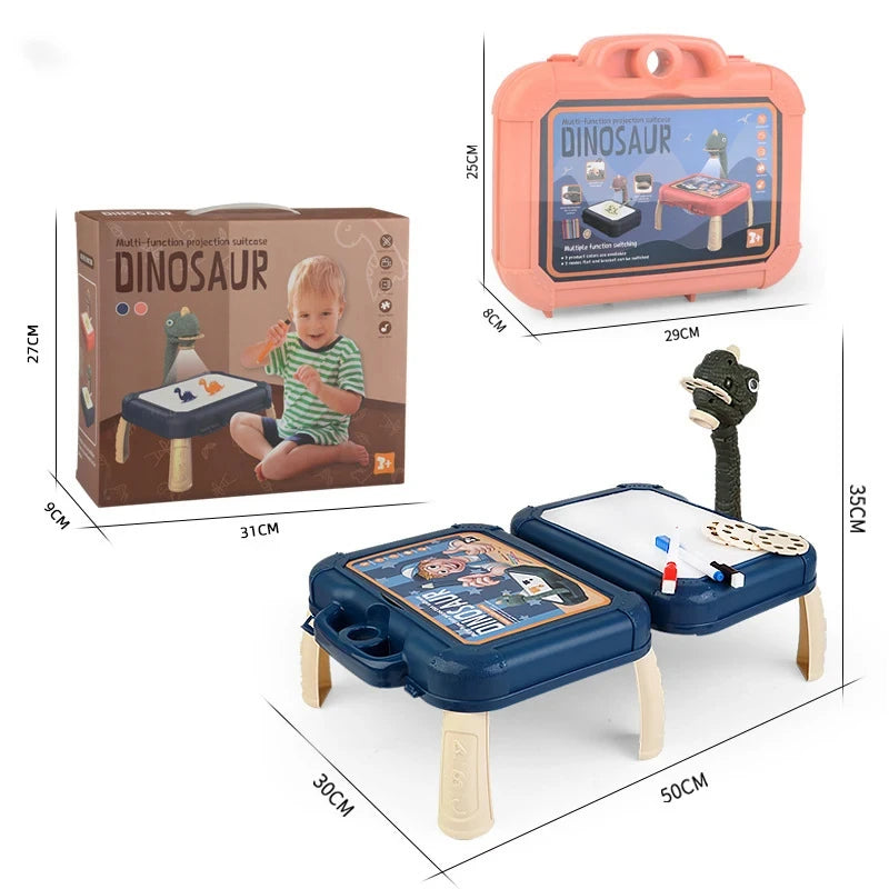 Children LED Projector Art Painting Table Toys
